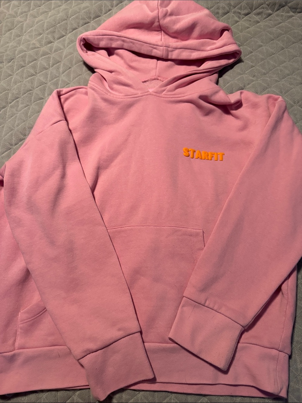 Starfit Pink Women's Pullover Hoodie